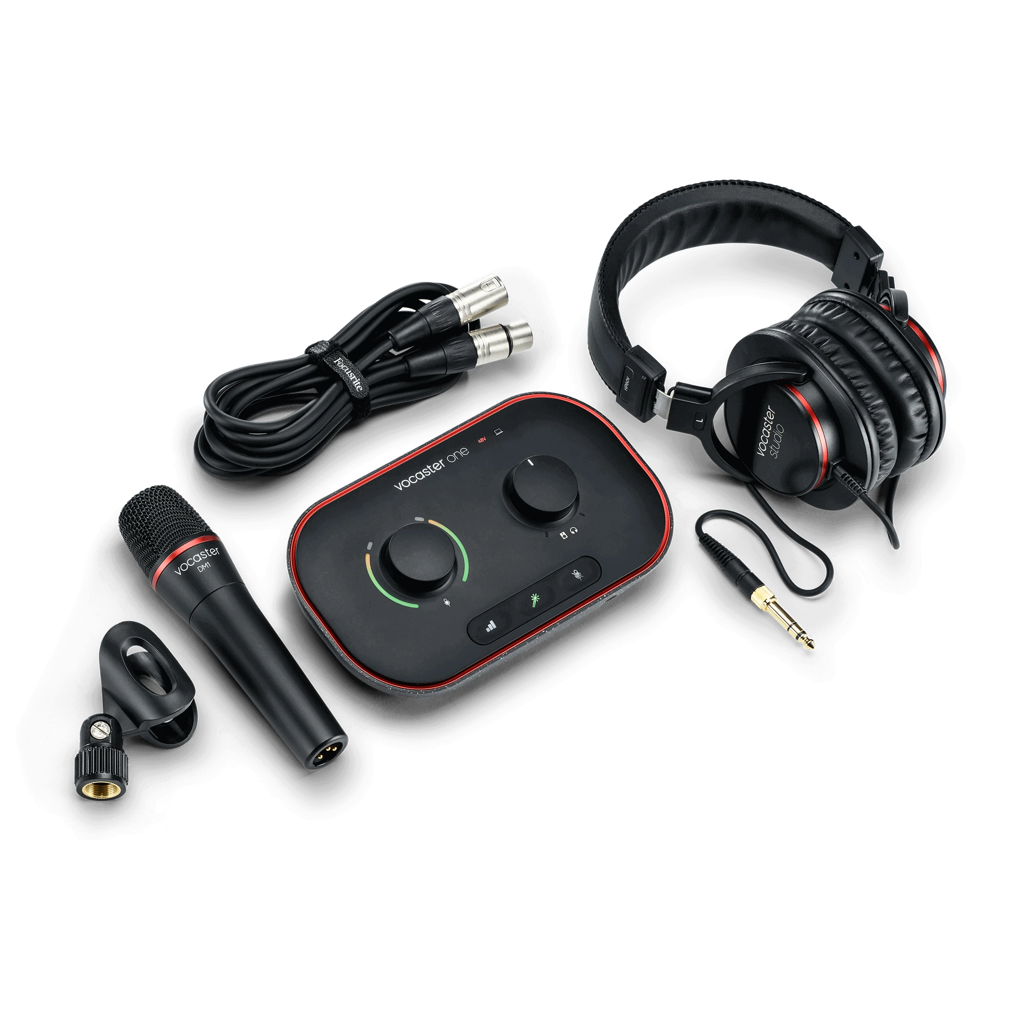 Focusrite Vocaster One Studio Podcast Audio Interface