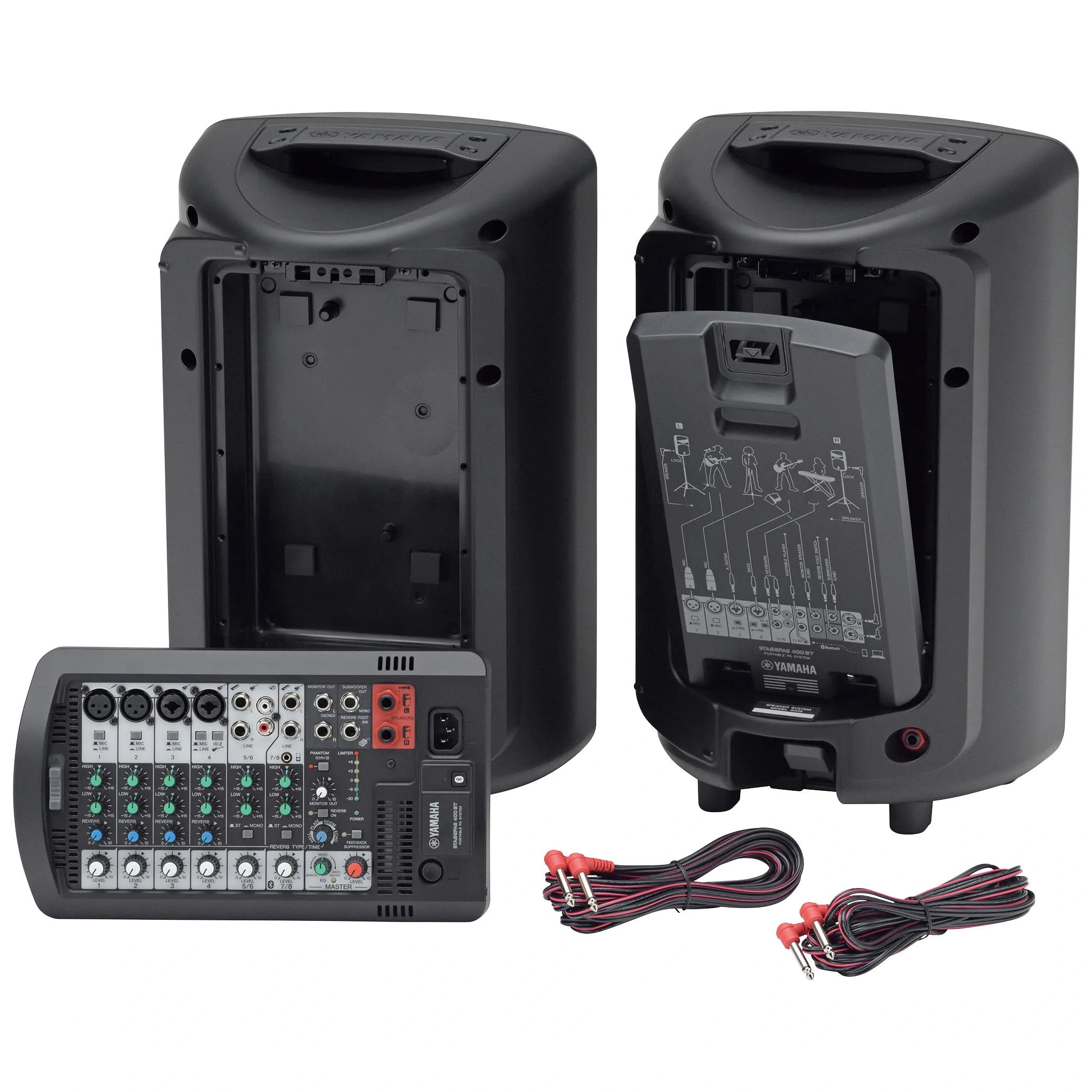 Yamaha STAGEPAS 400BT Portable PA System