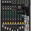Yamaha Mixer MG12X CV-50kb Yamaha MG12X 12-channel analog mixer front view