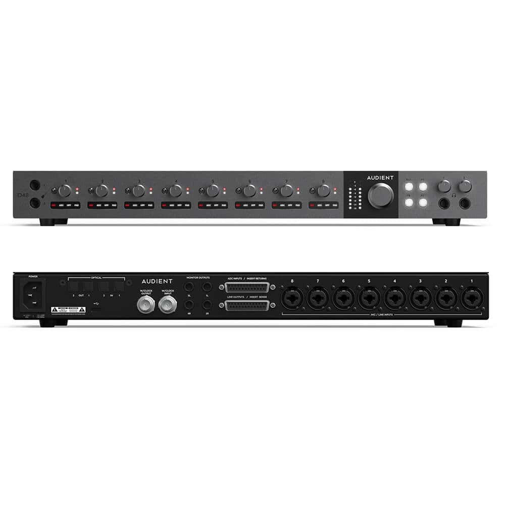 Audient iD44 MKII 20-in/24-out USB audio interface