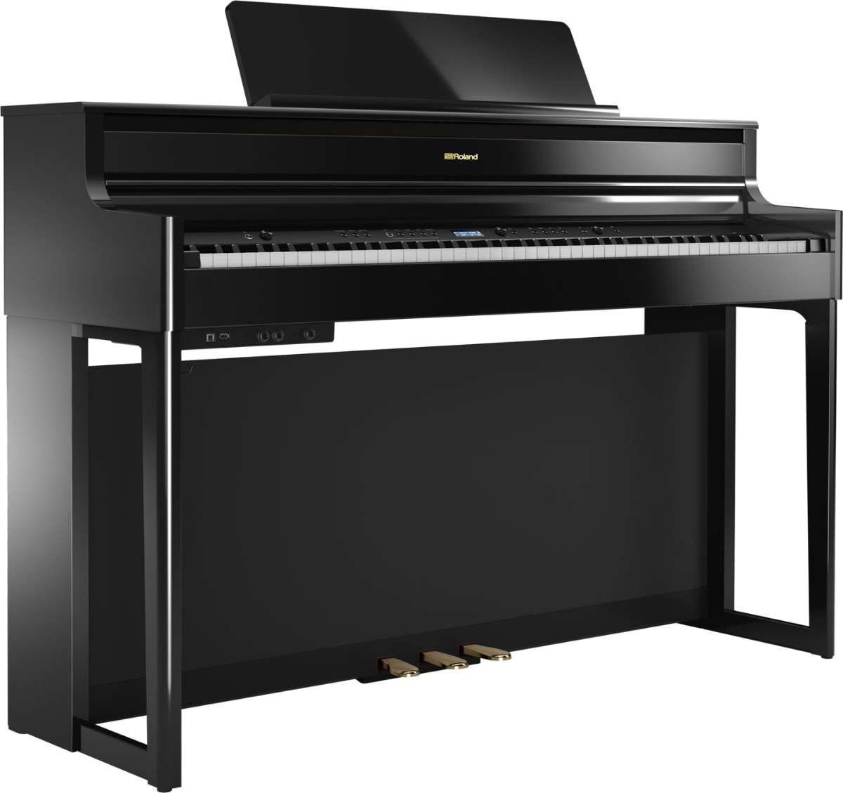 Roland HP704 digital piano control panel