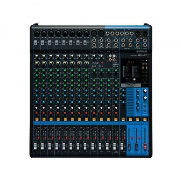 Yamaha MG16XU 16-channel USB mixer front view