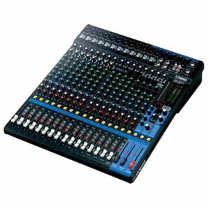 Yamaha MG20XU mixer channel controls and compressors