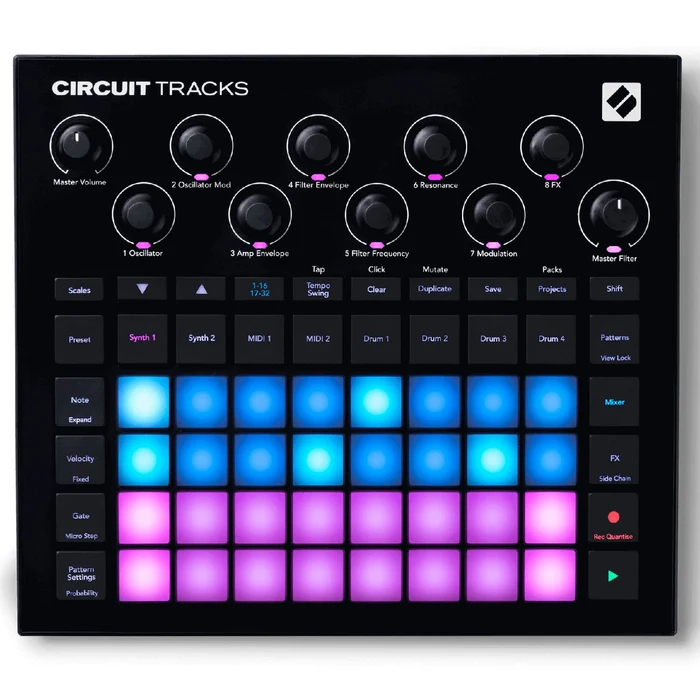 Circuit Tracks Novation Circuit Tracks standalone groovebox and sequencer