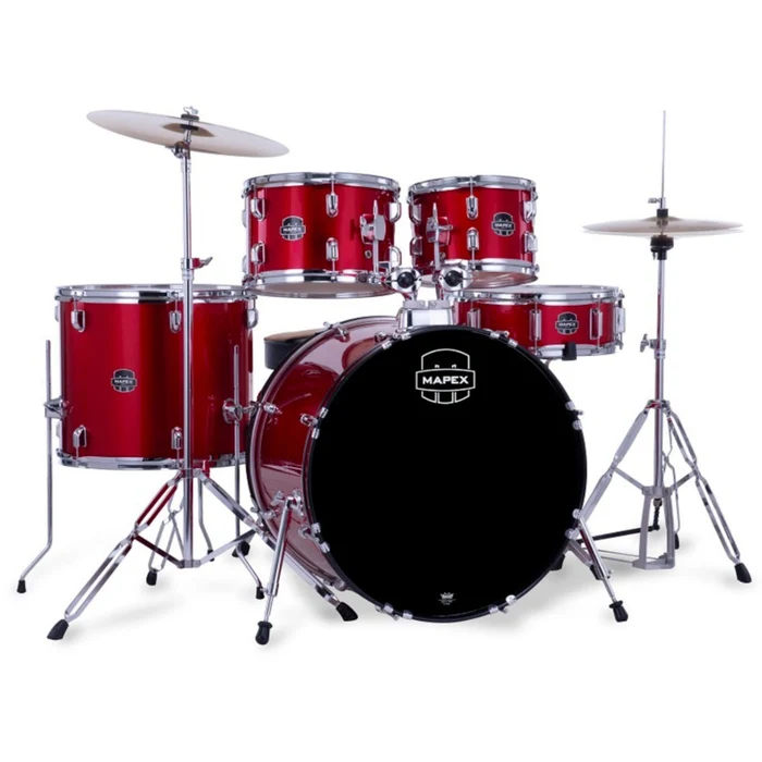 Mapex Comet CM5294FTCIR 5-piece acoustic drum set in Infra Red