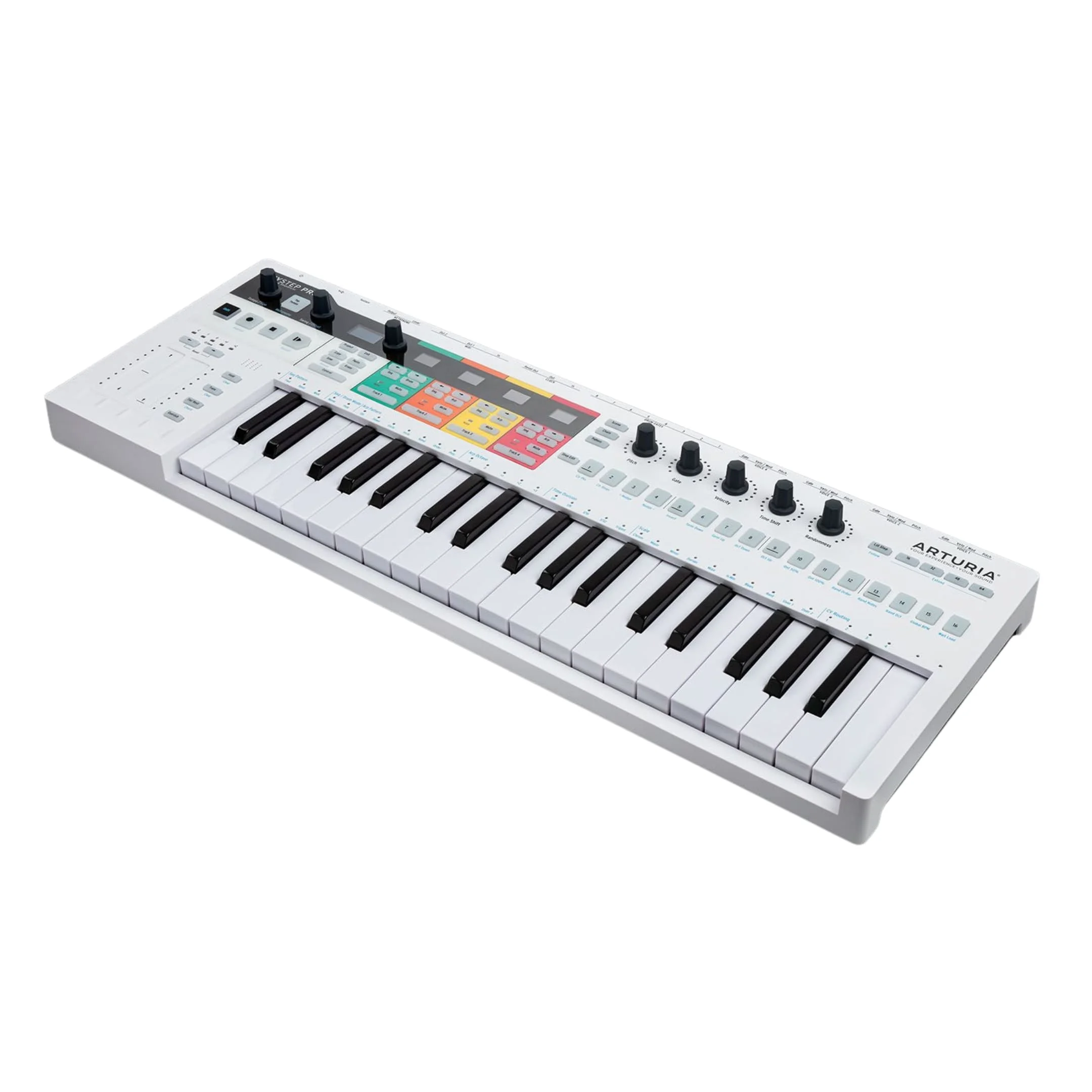 Keystep pro-2 Arturia KeyStep Pro polyphonic sequencer and MIDI keyboard controller