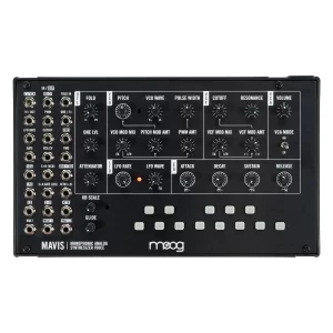 Moog Mavis semi-modular analog synthesizer.