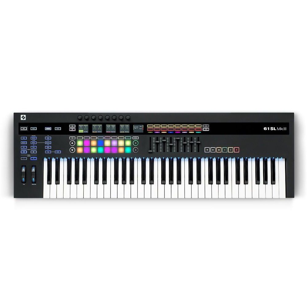 Novation 61 SL MkIII MIDI controller keyboard