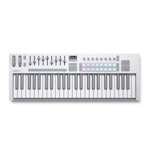 Novation Launchkey 49 MK4 49 Keys Midi Controller - White
