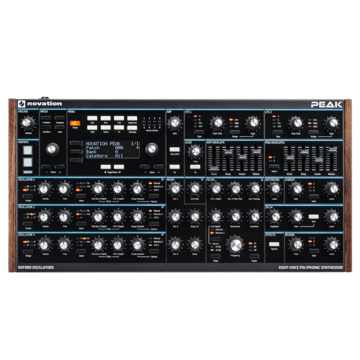 Novation Peak 8-voice polyphonic desktop synthesizer