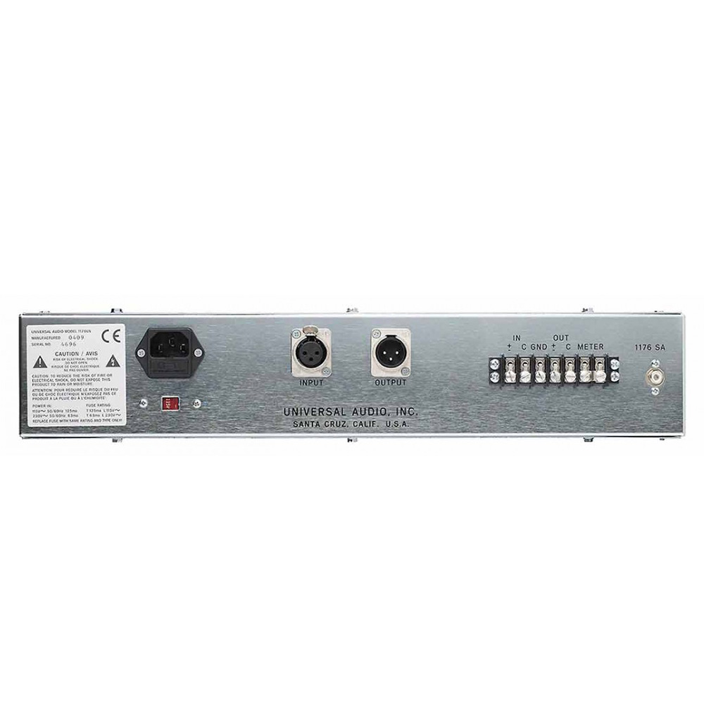 Universal-Audio-1176-Classic-Limiting-Amplifier-price Universal Audio 1176LN Classic Limiting Amplifier front view
