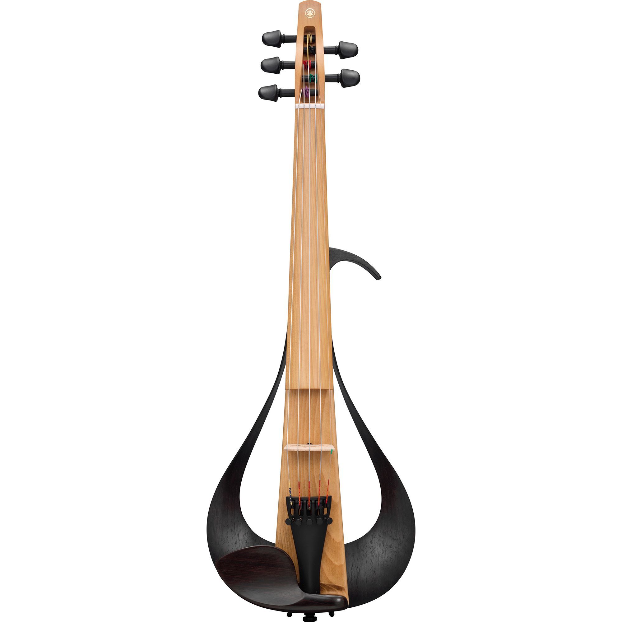 Yamaha YEV105PRO Natural and Black 5-string electric violin.