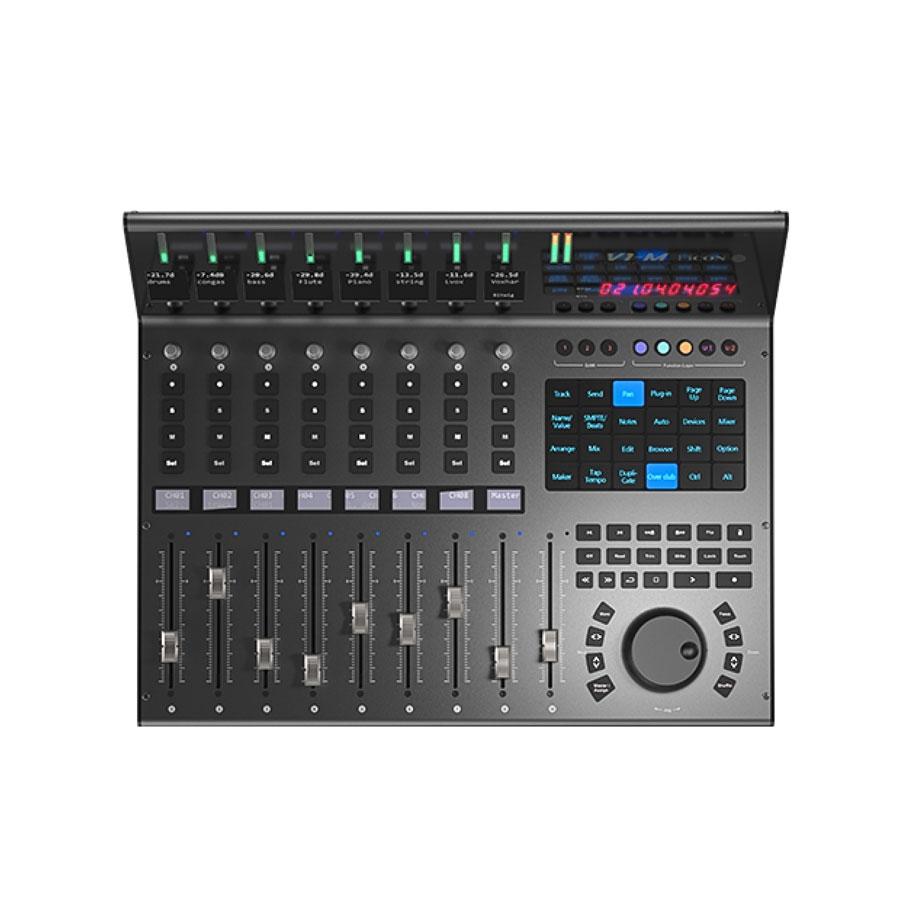 iCON Pro Audio V1-M DAW controller with motorized faders and touchscreen