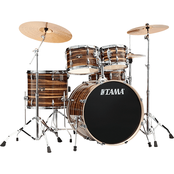 TAMA Imperialstar Coffee Teak 5-piece acoustic drum set