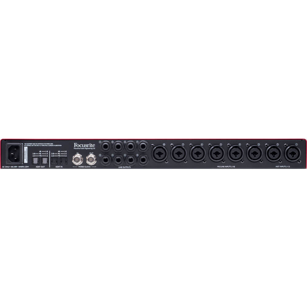 Focusrite Scarlett OctoPre Dynamic 8-Channel Preamp