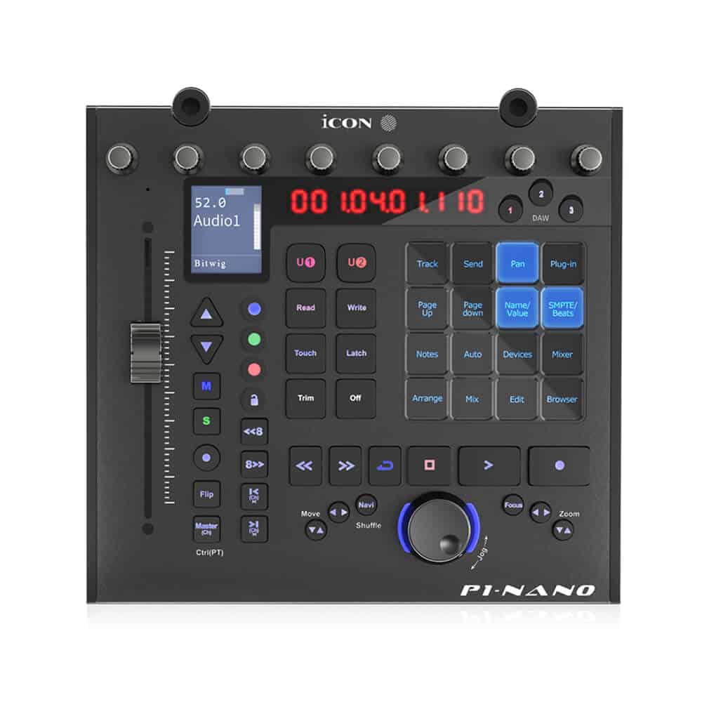ICON Pro Audio P1-Nano Compact DAW Controller with Motorized Fader