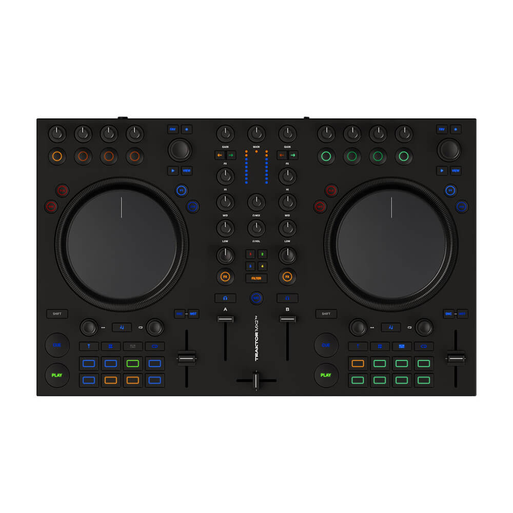 native-instruments-traktor-kontrol-mx2 Native Instruments TRAKTOR MX2 two-channel DJ controller