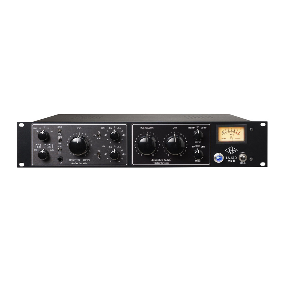 Universal Audio LA-610 MkII Classic Tube Recording Channel front view