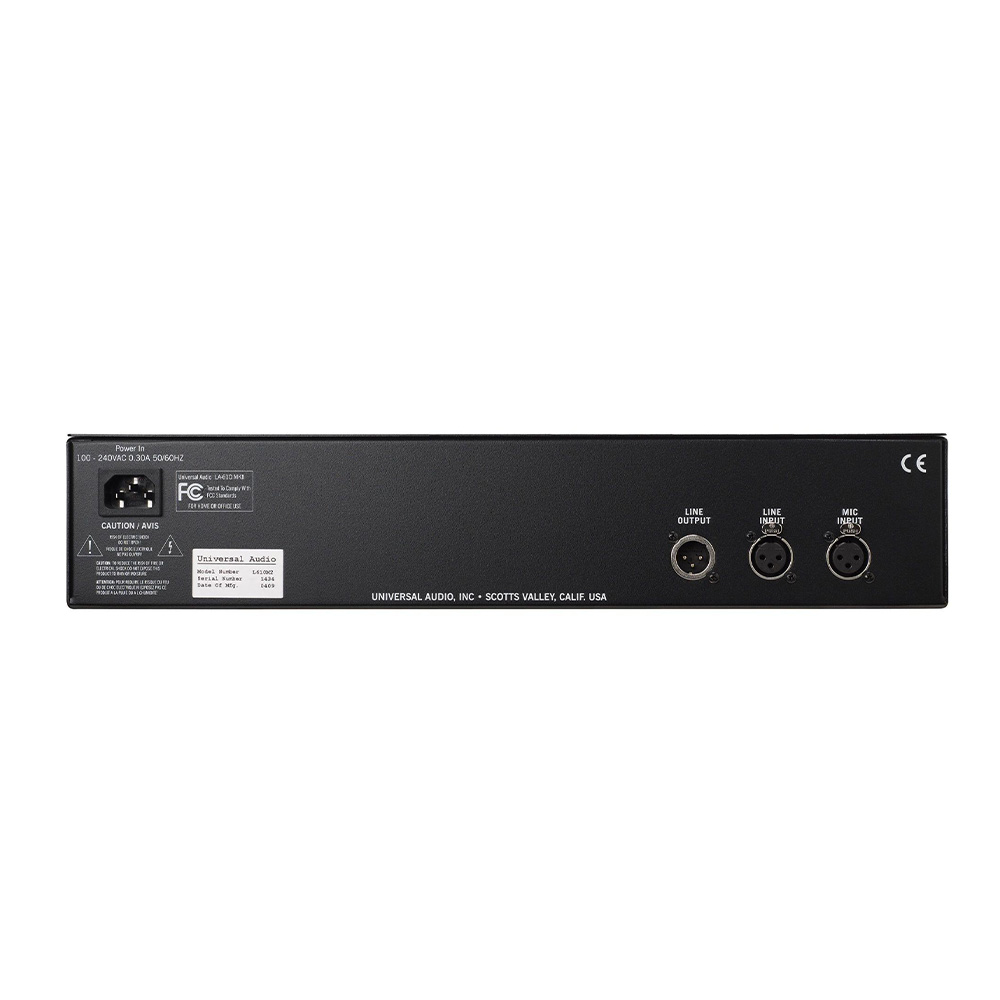 Universal Audio LA-610 MkII Classic Tube Recording Channel front view