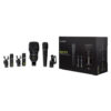 LEWITT BEATKIT four-piece drum microphone set. LEWITT BEATKIT four-piece drum microphone set.